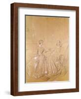 Countess Charles D'Agoult-Jean-Auguste-Dominique Ingres-Framed Giclee Print