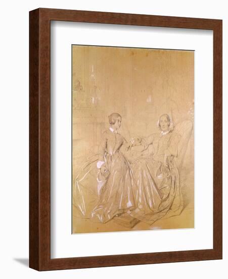 Countess Charles D'Agoult-Jean-Auguste-Dominique Ingres-Framed Giclee Print