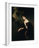 Countess Cristina Barbiano de Belgioioso-Francesco Hayez-Framed Giclee Print