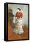 Countess De Rasty Standing, Circa 1878-Giovanni Boldini-Framed Stretched Canvas