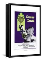 Countess Dracula, US poster, Ingrid Pitt, 1971-null-Framed Stretched Canvas