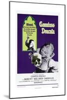 Countess Dracula, US poster, Ingrid Pitt, 1971-null-Mounted Premium Giclee Print