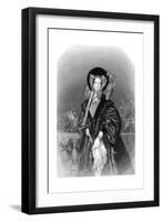 Countess of Blessington-AE Chalon-Framed Giclee Print