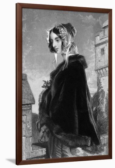 Countess of Malmesbury-Edwin Henry Landseer-Framed Art Print