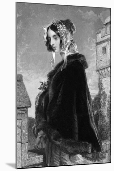 Countess of Malmesbury-Edwin Henry Landseer-Mounted Art Print