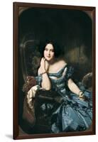 Countess of Vilches-Federico de Madrazo y Kuntz-Framed Art Print