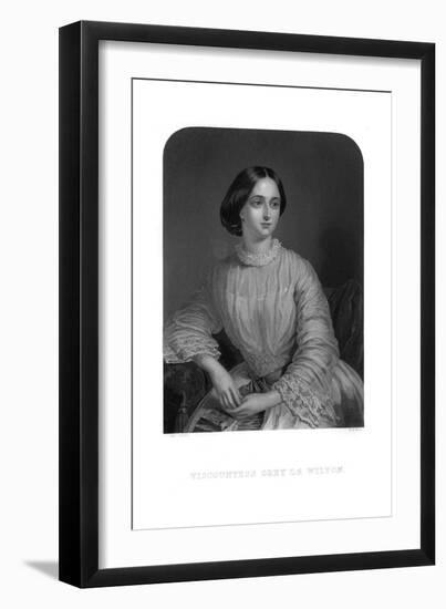 Countess of Wilton-J Edgell Collins-Framed Giclee Print