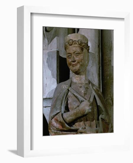 Countess Reglindis, Donor Figure from the West Choir-null-Framed Giclee Print