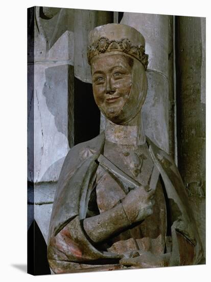 Countess Reglindis, Donor Figure from the West Choir-null-Stretched Canvas