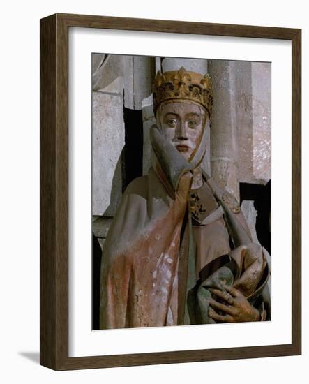 Countess Uta, Detail of Head, 13th Century-null-Framed Giclee Print