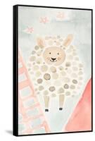 Counting Sheep No. 2-Natalie Timbrook-Framed Stretched Canvas