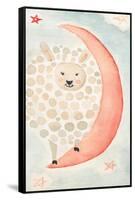 Counting Sheep No. 4-Natalie Timbrook-Framed Stretched Canvas