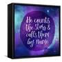 Counting Stars-Gigi Louise-Framed Stretched Canvas