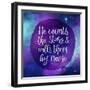 Counting Stars-Gigi Louise-Framed Art Print