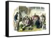 Counting the Compensation Money for the Murder of Mr Richardson, Japan, 1863-null-Framed Stretched Canvas