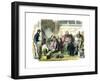 Counting the Compensation Money for the Murder of Mr Richardson, Japan, 1863-null-Framed Giclee Print