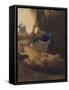 Counting the Flock, 1847-49-Jean-Francois Millet-Framed Stretched Canvas