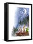 Counting the Stars - Turtle-Valeri Gorbachev-Framed Stretched Canvas