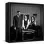 Country and Western Music Carter Family A.P. Carter, Wife Sara and Sister in Law Maybelle Carter-Eric Schaal-Framed Stretched Canvas