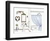 Country Bath 1-Debbie McMaster-Framed Premium Giclee Print