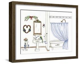 Country Bath 1-Debbie McMaster-Framed Giclee Print