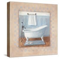 Country Bath I-Carol Robinson-Stretched Canvas