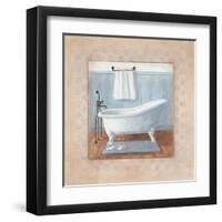 Country Bath I-Carol Robinson-Framed Art Print