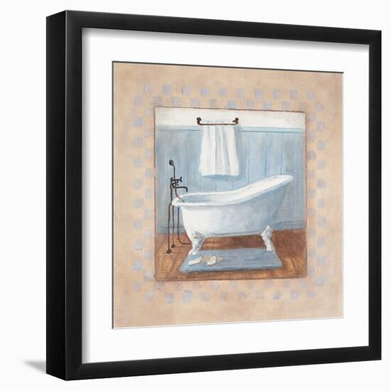 Country Bath I-Carol Robinson-Framed Art Print