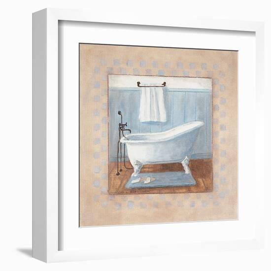 Country Bath I-Carol Robinson-Framed Art Print