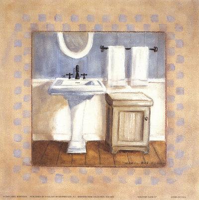 'Country Bath IV' Art Carol Robinson