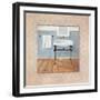 Country Bath IV-Carol Robinson-Framed Art Print