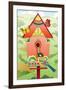 Country Birdhouse-Julie Goonan-Framed Giclee Print