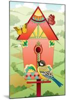 Country Birdhouse-Julie Goonan-Mounted Giclee Print