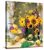 Country Bouquet-null-Stretched Canvas