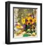 Country Bouquet-null-Framed Art Print