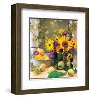 Country Bouquet-null-Framed Art Print