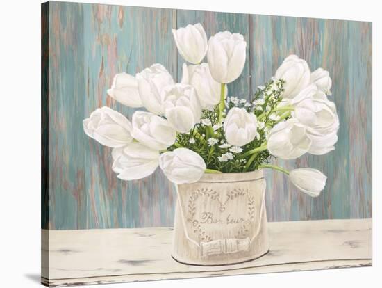 Country Bouquet-Remy Dellal-Stretched Canvas