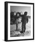 Country Boy Opening His Mailbox-Wallace Kirkland-Framed Photographic Print