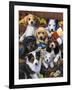 Country Bumpkin Puppies-Jenny Newland-Framed Giclee Print