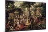 Country Celebration, 1563 (Painting)-Joachim Beuckelaer or Bueckelaer-Mounted Giclee Print