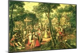 Country Celebration, 1563-Joachim Beuckelaer-Mounted Giclee Print