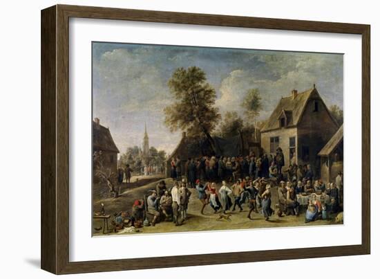 Country Celebration, 1647-David Teniers the Younger-Framed Giclee Print