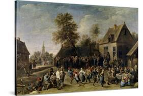 Country Celebration, 1647-David Teniers the Younger-Stretched Canvas