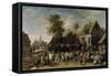 Country Celebration, 1647-David Teniers the Younger-Framed Stretched Canvas