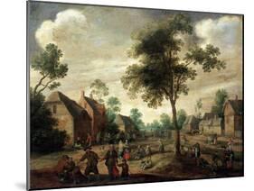 Country Celebration, 17th Century-Joost Cornelisz Droochsloot-Mounted Giclee Print