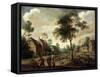 Country Celebration, 17th Century-Joost Cornelisz Droochsloot-Framed Stretched Canvas