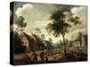 Country Celebration, 17th Century-Joost Cornelisz Droochsloot-Stretched Canvas