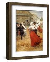 Country Celebration, Late 19th or Early 20th Century-Anders Leonard Zorn-Framed Giclee Print