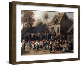 Country Celebration-David Teniers the Younger-Framed Giclee Print