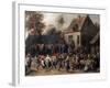 Country Celebration-David Teniers the Younger-Framed Giclee Print